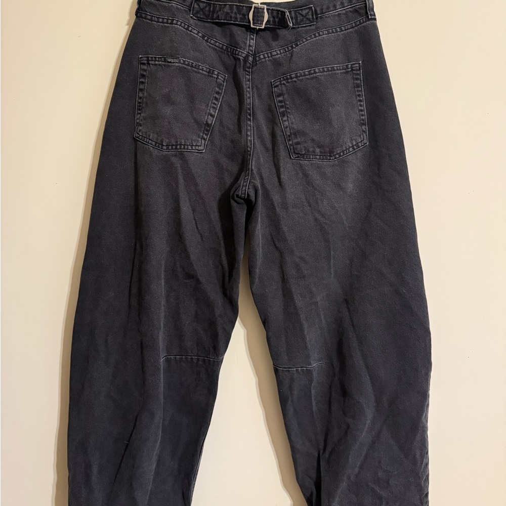 BDG Women's Barrel Black Jeans - Picture 3 of 3